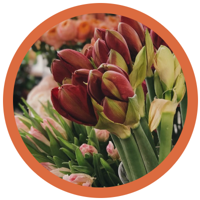 Floral + Produce Button